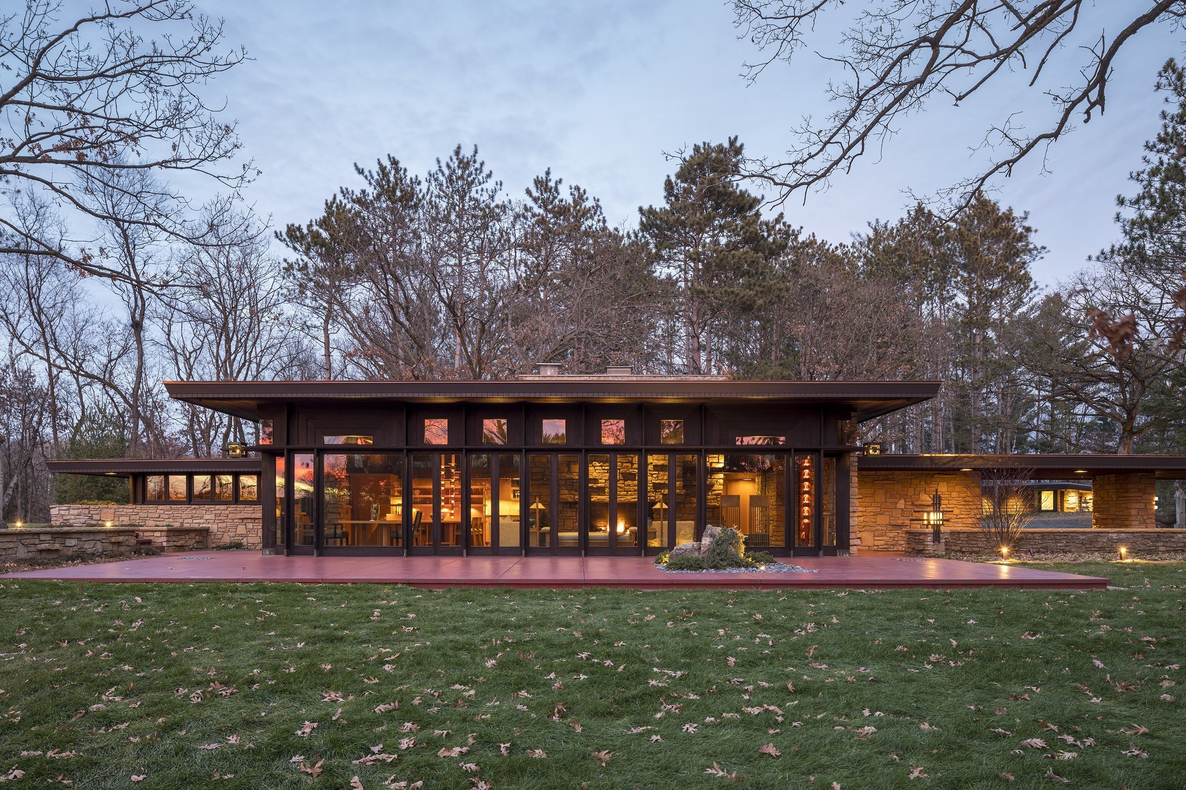 Restoration and Renovation at the Lovness Estate - Frank Lloyd Wright  Building Conservancy